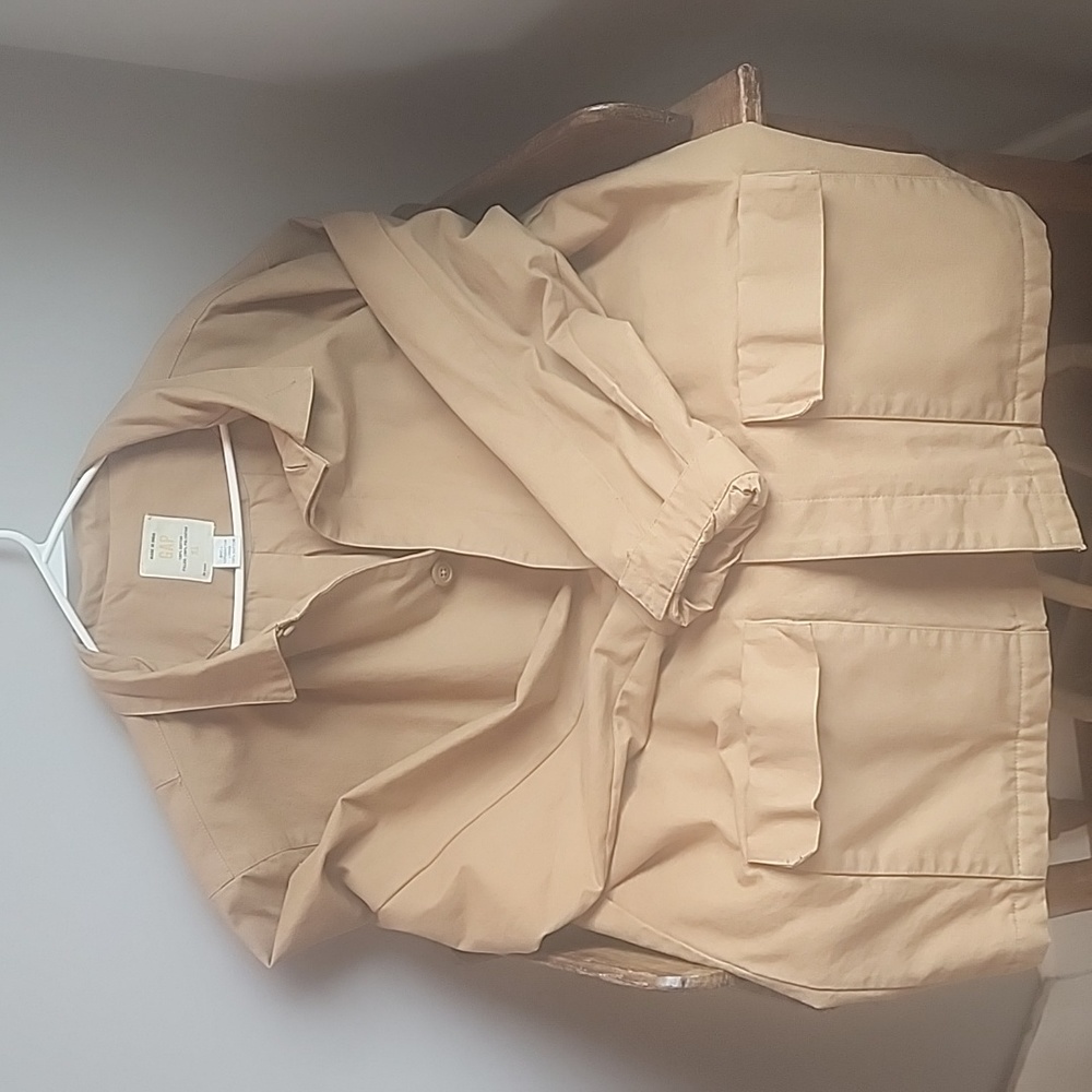 Gap, Size XL, Beige Jacket.. Cotten Lining